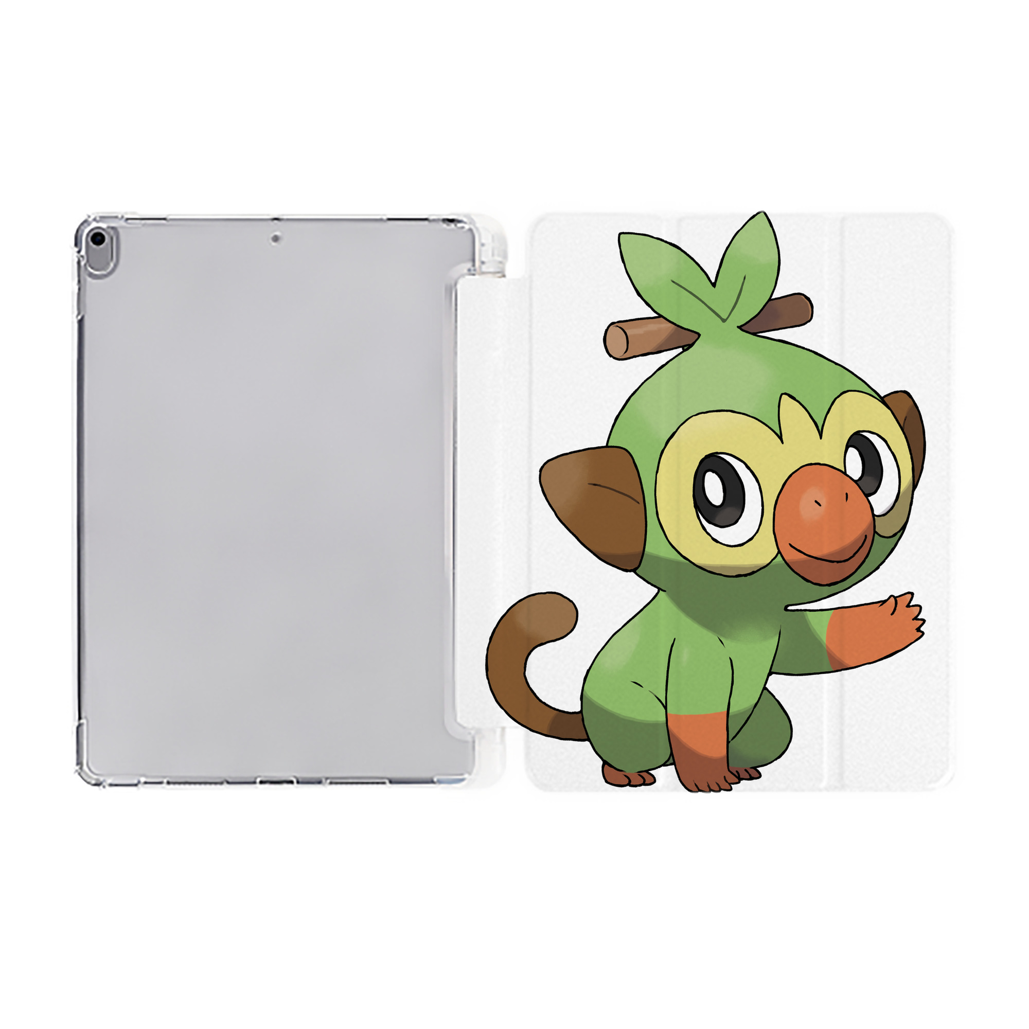 （画像用） ポケットモンスター Pokémon IPad ケース ペン収納付き 三つ折りスタンド PUレザー×シリコン 対応機種9.5/10.5/10.9インチ